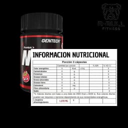 Óxido Nítrico Gentech 90 Cápsulas