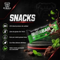 Caja Iron Bar AFA x12 - Sabor Menta Granizada