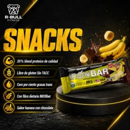 Caja Iron Bar AFA x20 - Sabor Banana