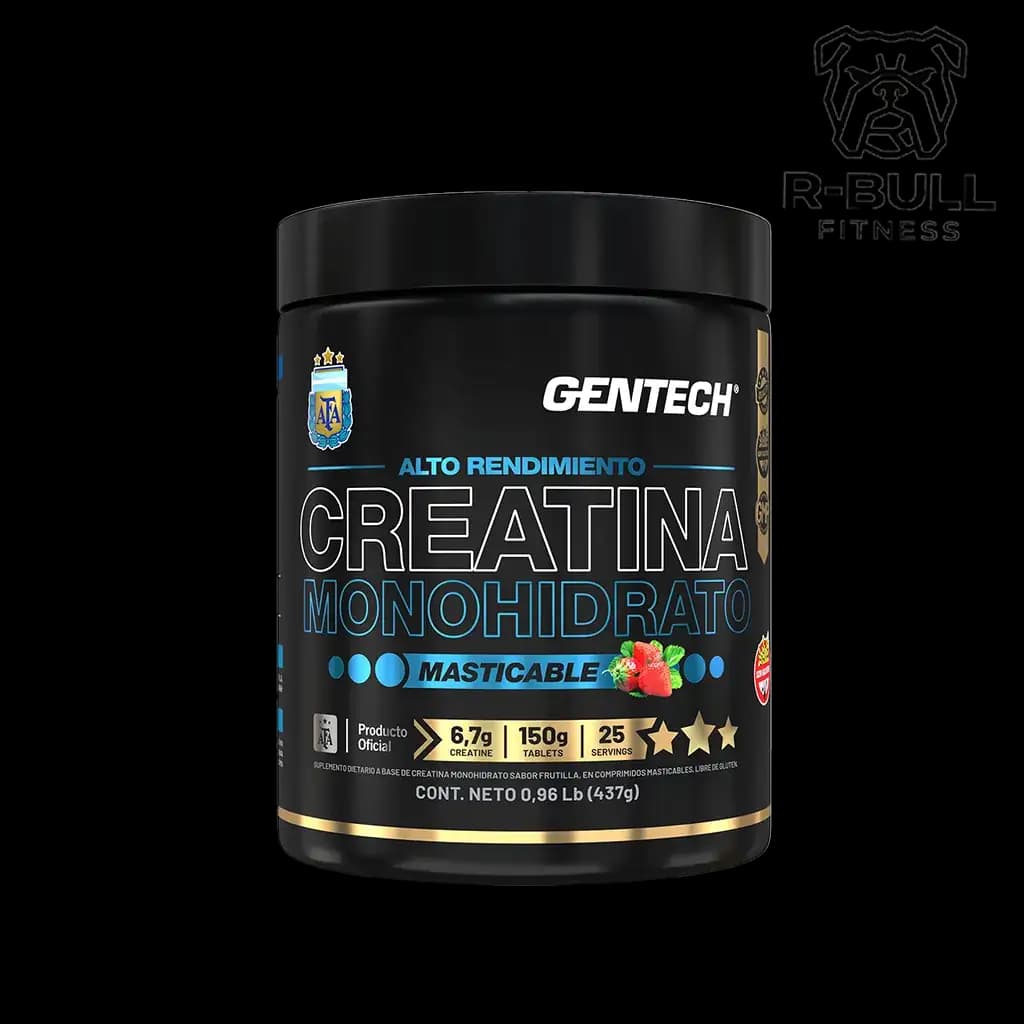 Creatina Masticable 150 Comprimidos - Frutilla