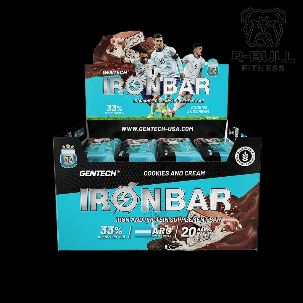 Caja Iron Bar AFA x20 - Sabor Cookies & Cream