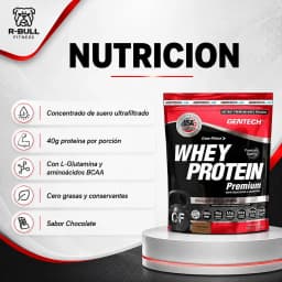 Whey Protein Premium 500g Gentech - Chocolate