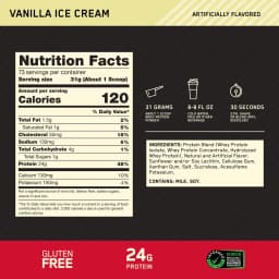 ON Gold Standard 100% Whey Protein 5lbs Milk Choco