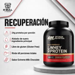 ON Gold Standard 100% Whey Protein 5lbs Milk Choco
