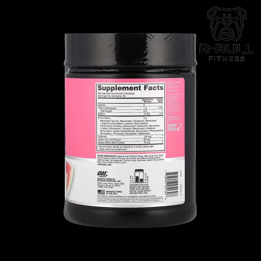 Optimum Nutrition Amino Energy 585g (Orange)