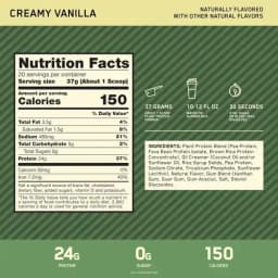 ON Gold Standard 100% Plant Protein 740g Vainilla