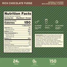 ON Gold Standard 100% Plant Protein 800g Chocolate