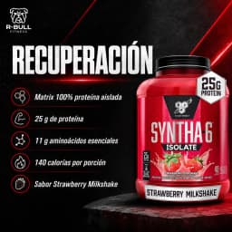 BSN Syntha-6 Isolate 912g (Strawberry Milkshake)